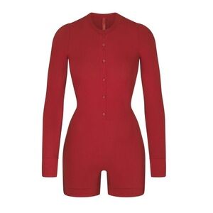 Skims henley onesie S